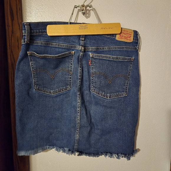 Denim Mini Skirt - Picture 2 of 4